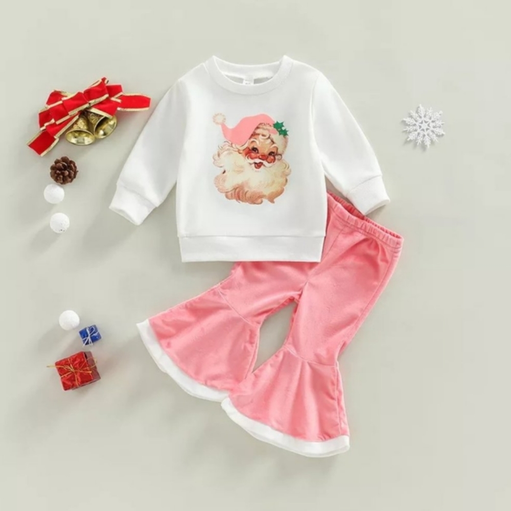 Santa Bell Bottom Set - Picture 2 of 2